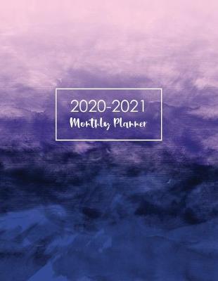 Book cover for 2020-2021 Monthly Planner