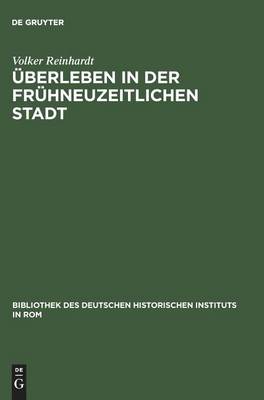 Book cover for UEberleben in der fruhneuzeitlichen Stadt