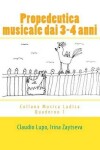 Book cover for Propedeutica musicale dai 3-4 anni
