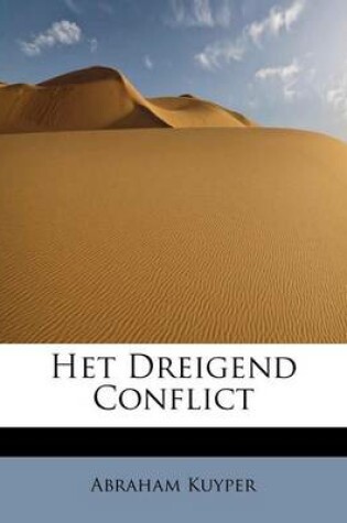 Cover of Het Dreigend Conflict