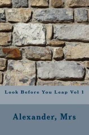 Cover of Look Before You Leap Vol 1