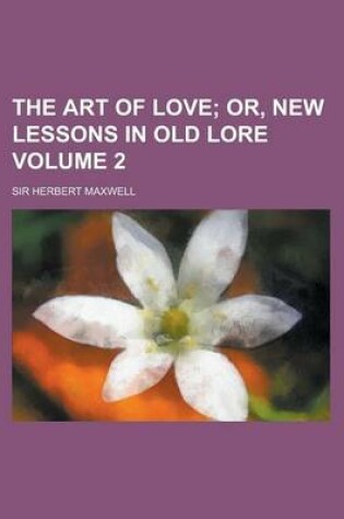 Cover of The Art of Love Volume 2