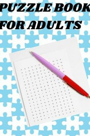 Cover of Puzzle Book For Adults