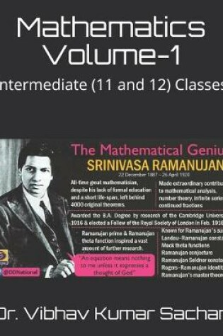 Cover of Mathematics Volume-1