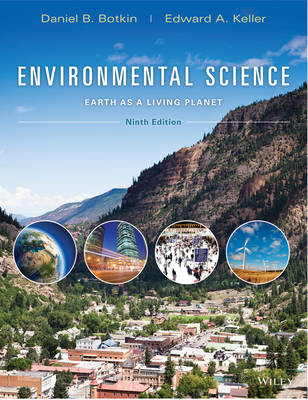 Cover of Environmental Science: Earth as a Living Planet 9e + Wileyplus Registration Card