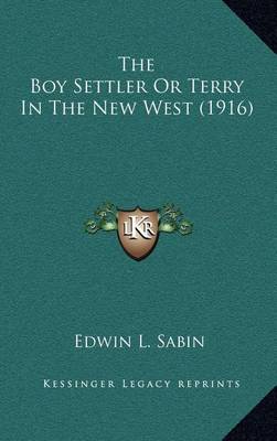 Book cover for The Boy Settler or Terry in the New West (1916)