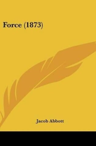 Cover of Force (1873)