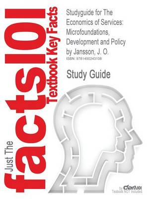 Book cover for Studyguide for The Economics of Services