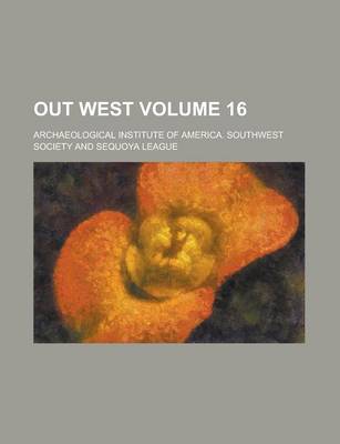 Book cover for Out West (V.3