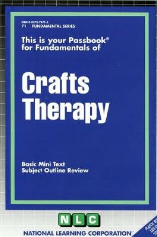 Cover of CRAFTS THERAPY