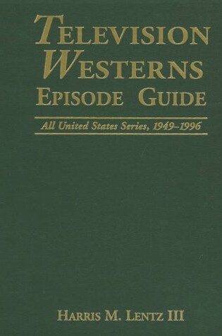 Cover of Television Westerns Episode Guide