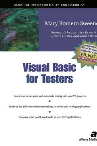 Cover of Visual Basic for Testers
