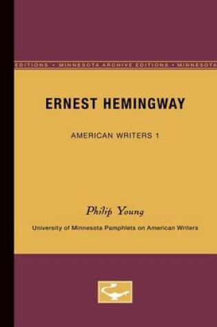 Cover of Ernest Hemingway - American Writers 1