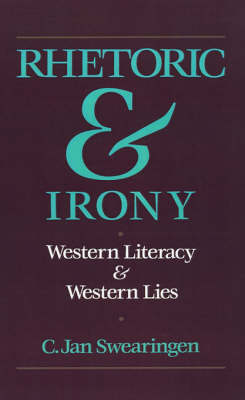 Book cover for Rhetoric and Irony