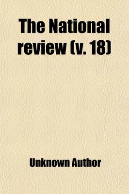 Book cover for The National Review (Volume 18)