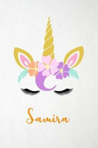 Cover of Samira A5 Lined Notebook 110 Pages