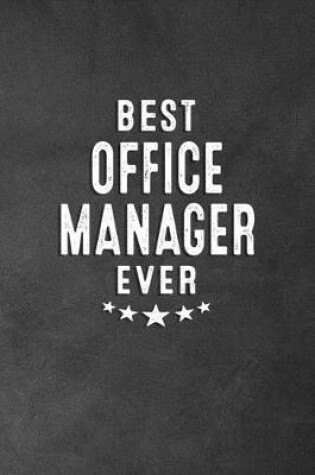 Cover of Best Office Manager Ever