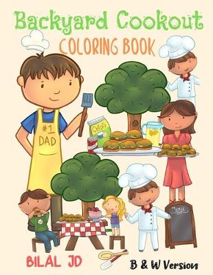 Book cover for Backyard Cookout Coloring Book