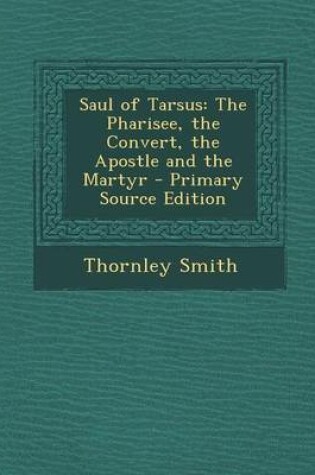 Cover of Saul of Tarsus