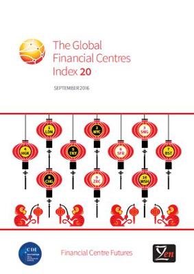 Book cover for The Global Financial Centres Index 20