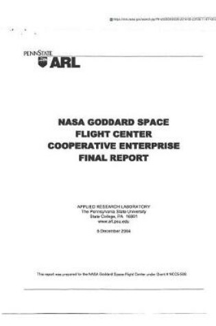 Cover of NASA Goddard Space Flight Center Cooperative Enterprise