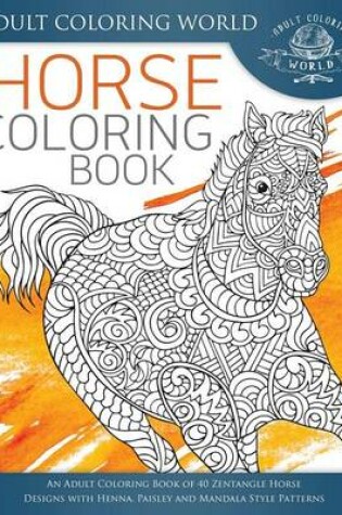 Cover of Horse Coloring Book