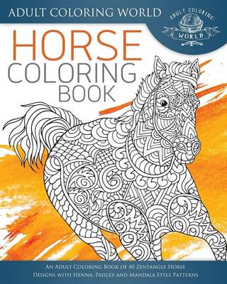 Cover of Horse Coloring Book