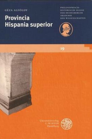 Cover of Provincia Hispania Superior