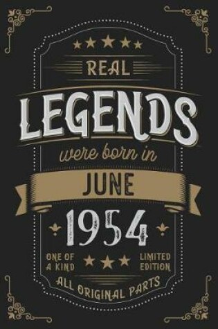 Cover of Real Legends were born in June 1954