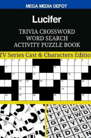 Cover of Lucifer Trivia Crossword Word Search Activity Puzzle Book