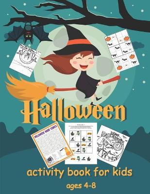 Book cover for Halloween Activity Books for Kids