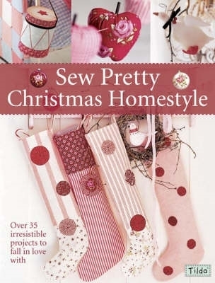 Book cover for Sew Pretty Christmas Homestyle