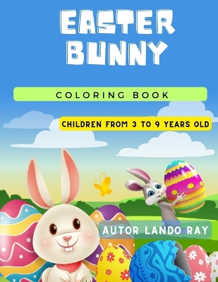 Cover of Easter Bunny Coloring Book