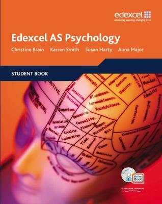 Book cover for Edexcel AS Psychology Student Book + ActiveBook with CDROM