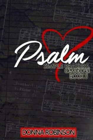 Cover of Psalm Simple Prayers Devotional Book 3