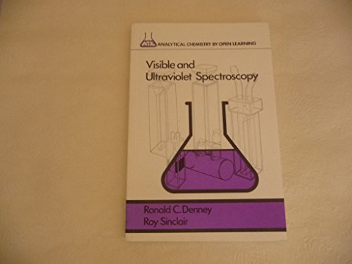 Cover of Visible and Ultraviolet Spectroscopy