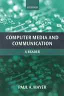 Cover of Oxford Readers in Media and Communication Series