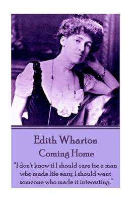 Book cover for Edith Wharton - Coming Home