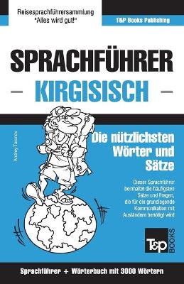 Book cover for Sprachfuhrer Deutsch-Kirgisisch und thematischer Wortschatz mit 3000 Woertern