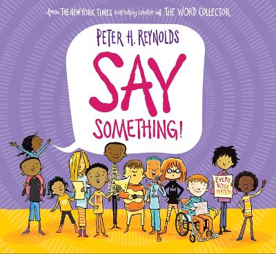 Book cover for Say Something!