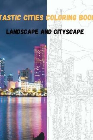 Cover of fantastic cities coloring book