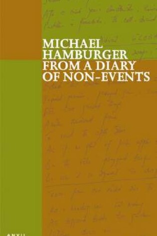 Cover of From a Diary of Non-events