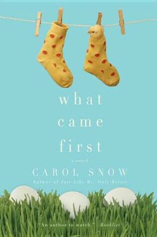 Cover of What Came First
