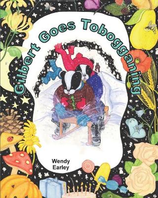 Book cover for Gilbert Goes Tobogganing