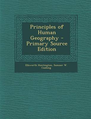 Book cover for Principles of Human Geography