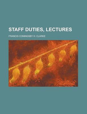 Book cover for Staff Duties, Lectures