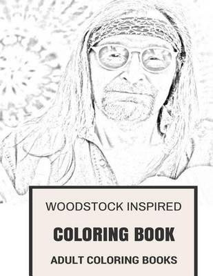 Book cover for Woodstock Inspired Coloring Book