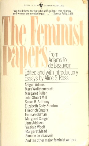 Book cover for The Feminist Papers