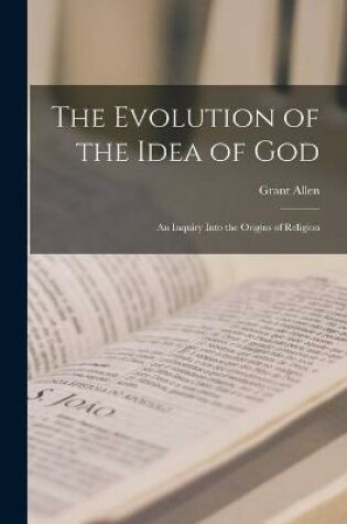 Cover of The Evolution of the Idea of God [microform]