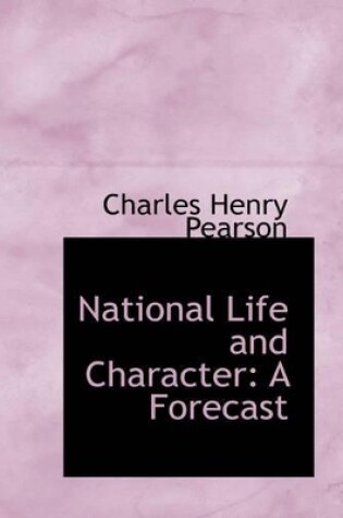 Cover of National Life and Character